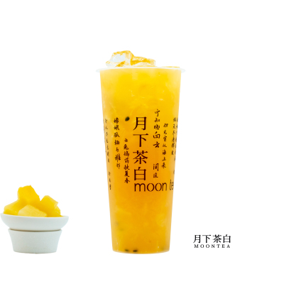 手捣凤梨百香果